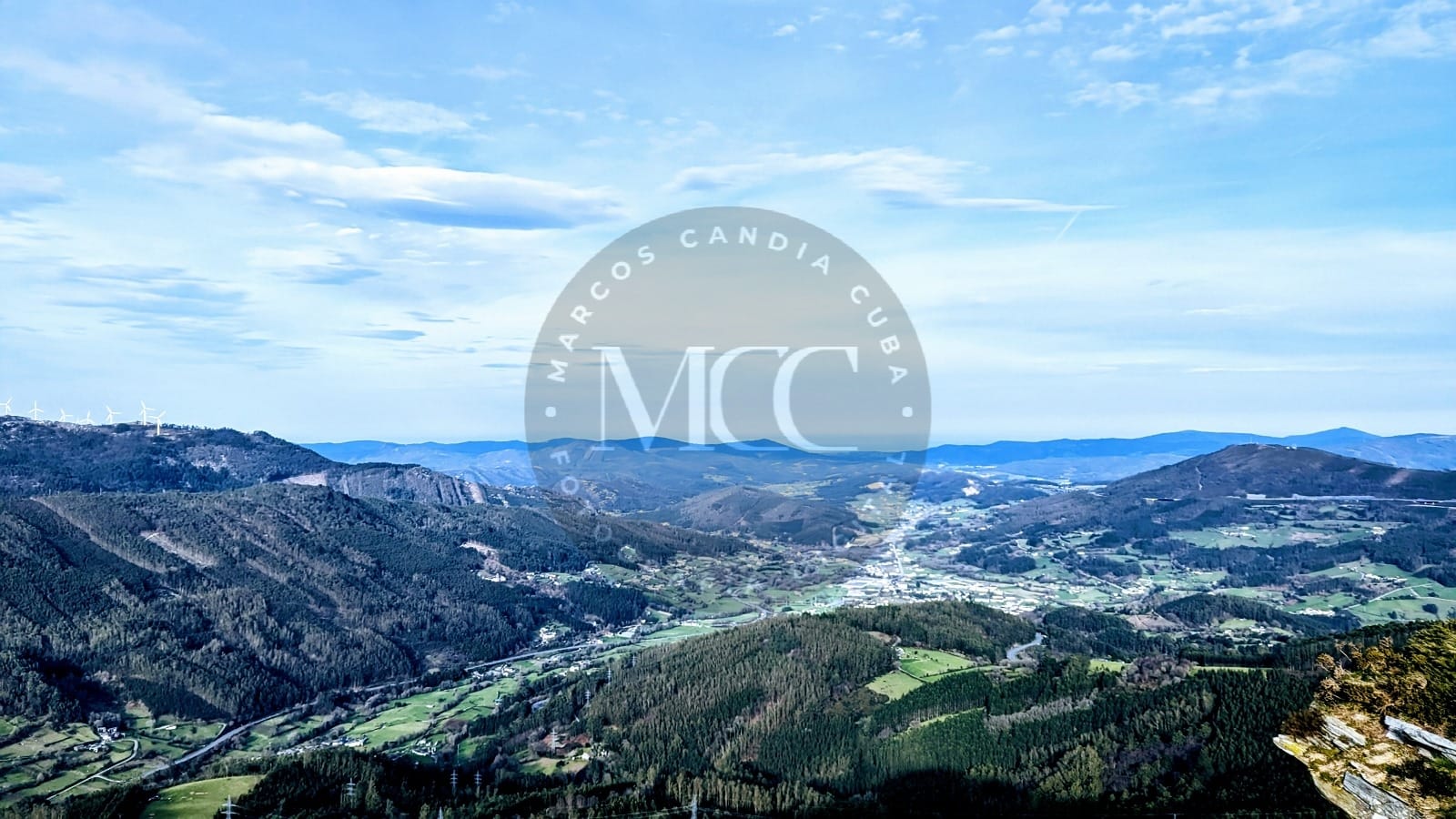 Paisaxe dende a Pena da Roca