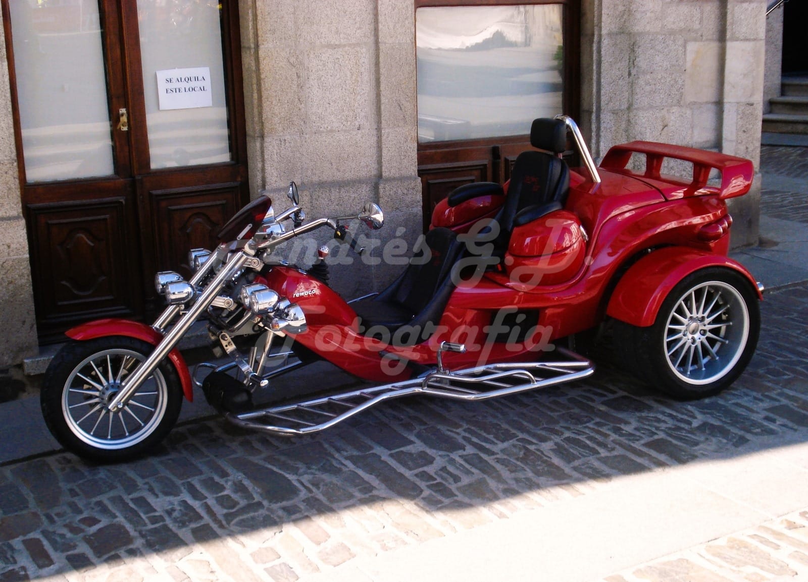 Especial concentración de motos. «Rewaco»