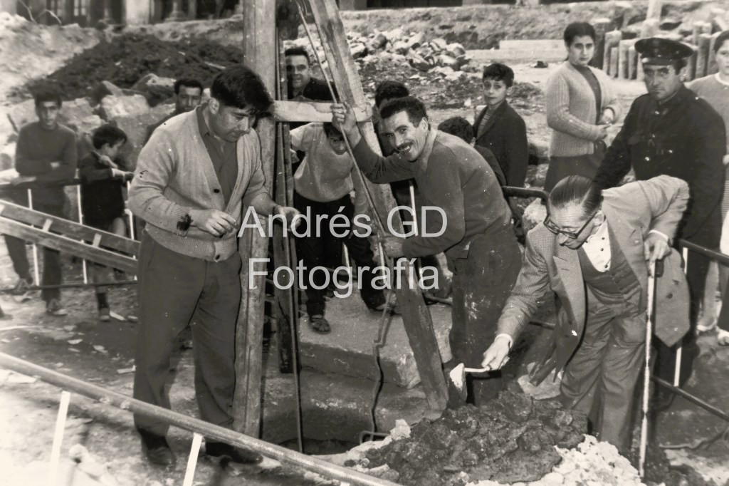 O pozo da praza da Catedral